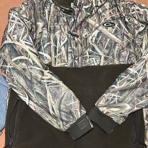 Drake Camouflage Jacket with Olive Accents